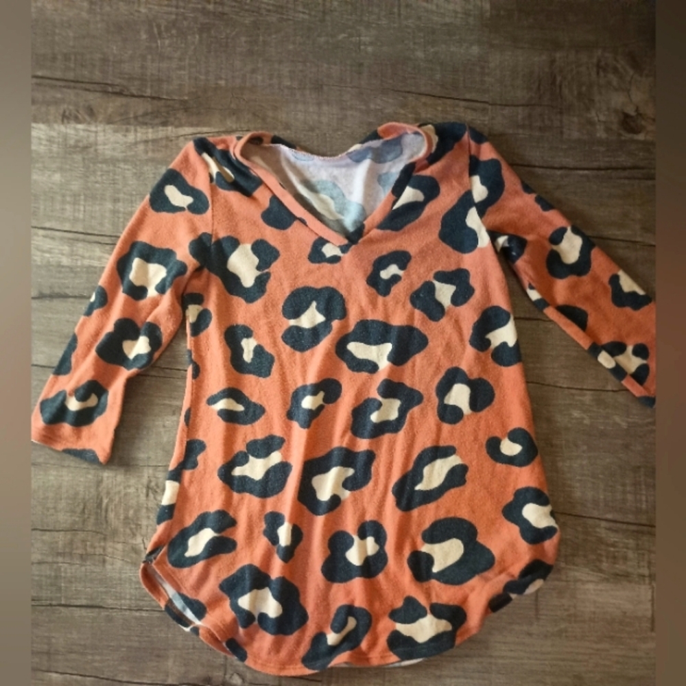 Women's Animal Print Top